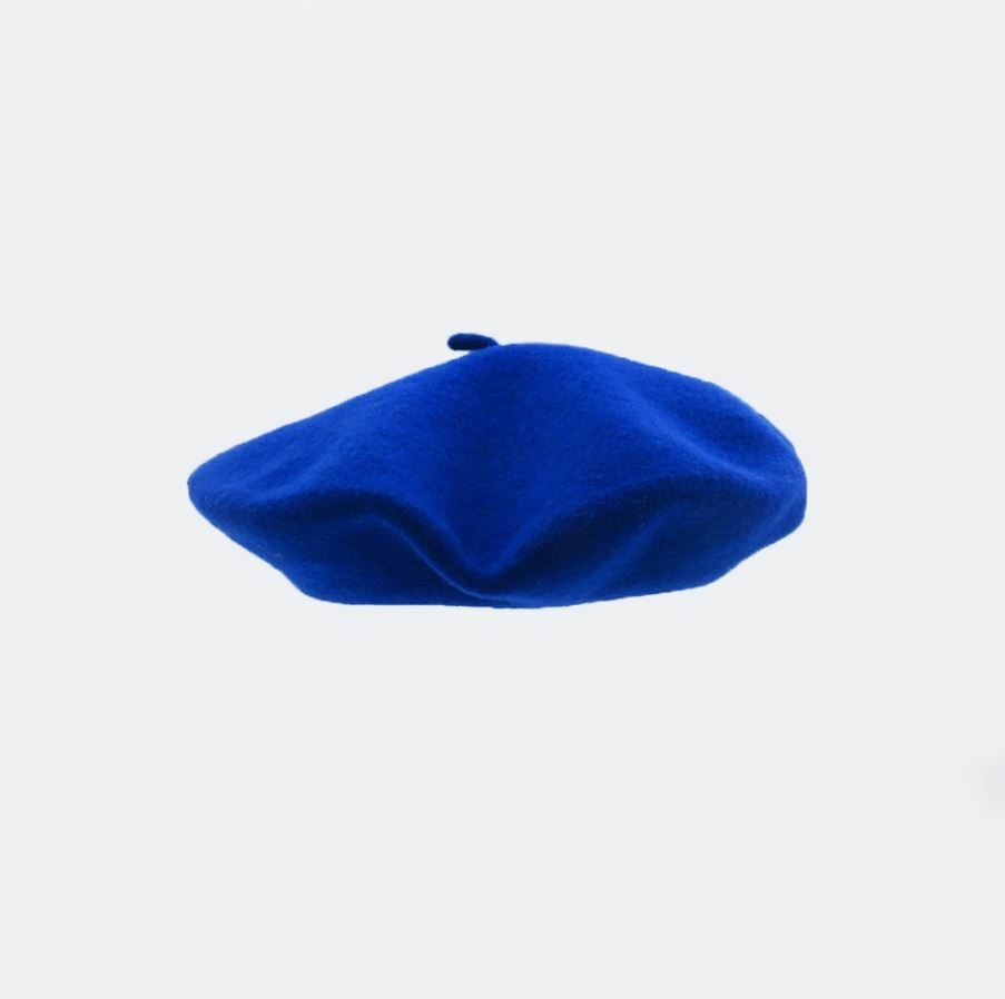 LE BERET FRANCAIS 經典款貝雷帽 BÉRET BLEU ROYAL ENFANT 藍色