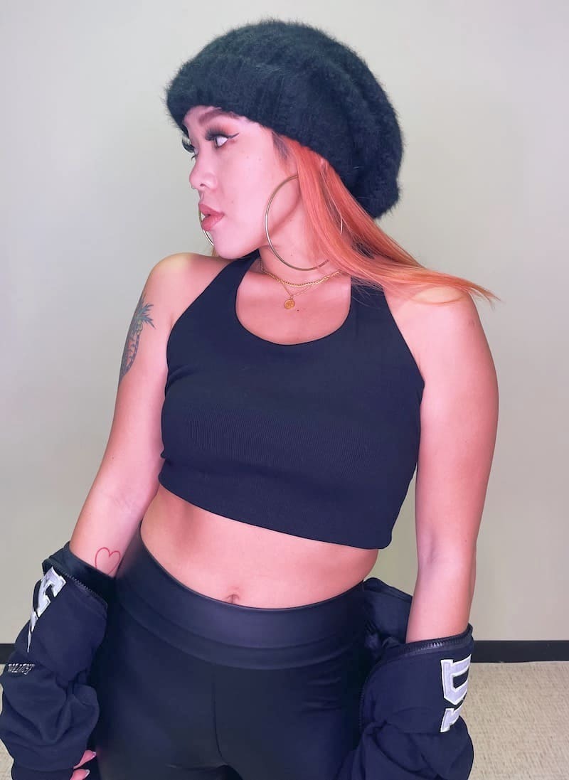 美式純色繞頸背心