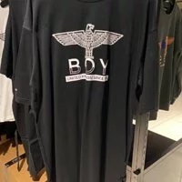 [S] BOYLONDON BIG PRINT DRESS,BLACK/WHITE, B92OP1308F89 (SBB127)