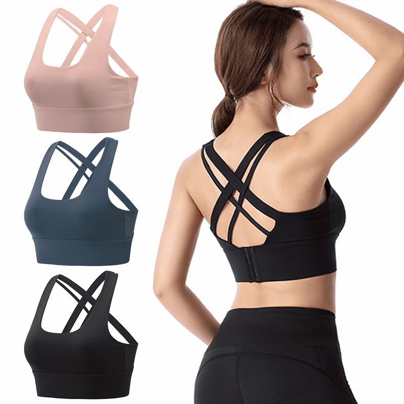 交叉美背運動內衣