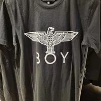 [S] BOYLONDON BOY HERITAGE T-SHIRT,BLACK/WHITE, B92TS1000U59 (SBB132)