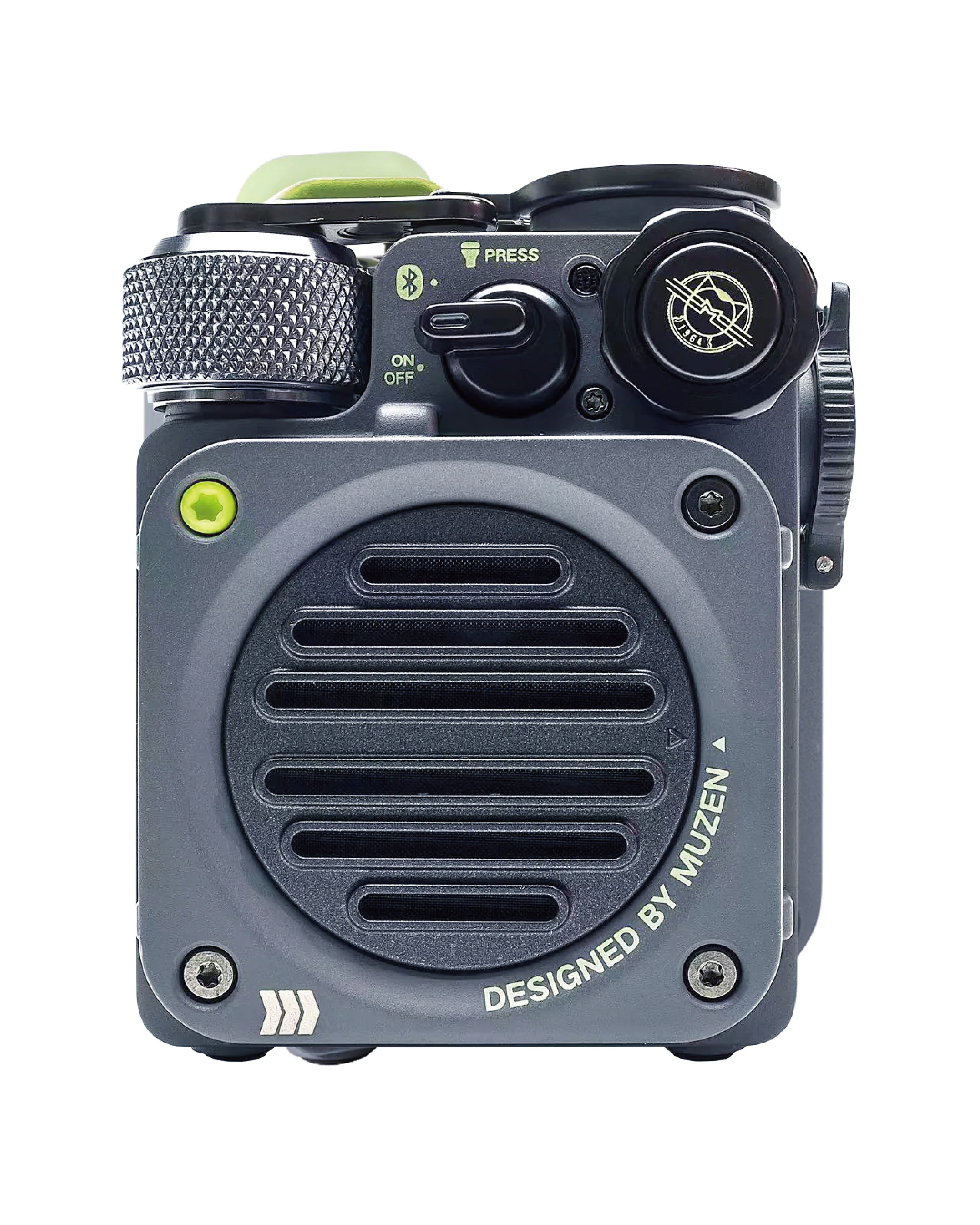 【MUZEN】Wild Mini 戶外越野防水 藍牙喇叭音響 / 水泥灰