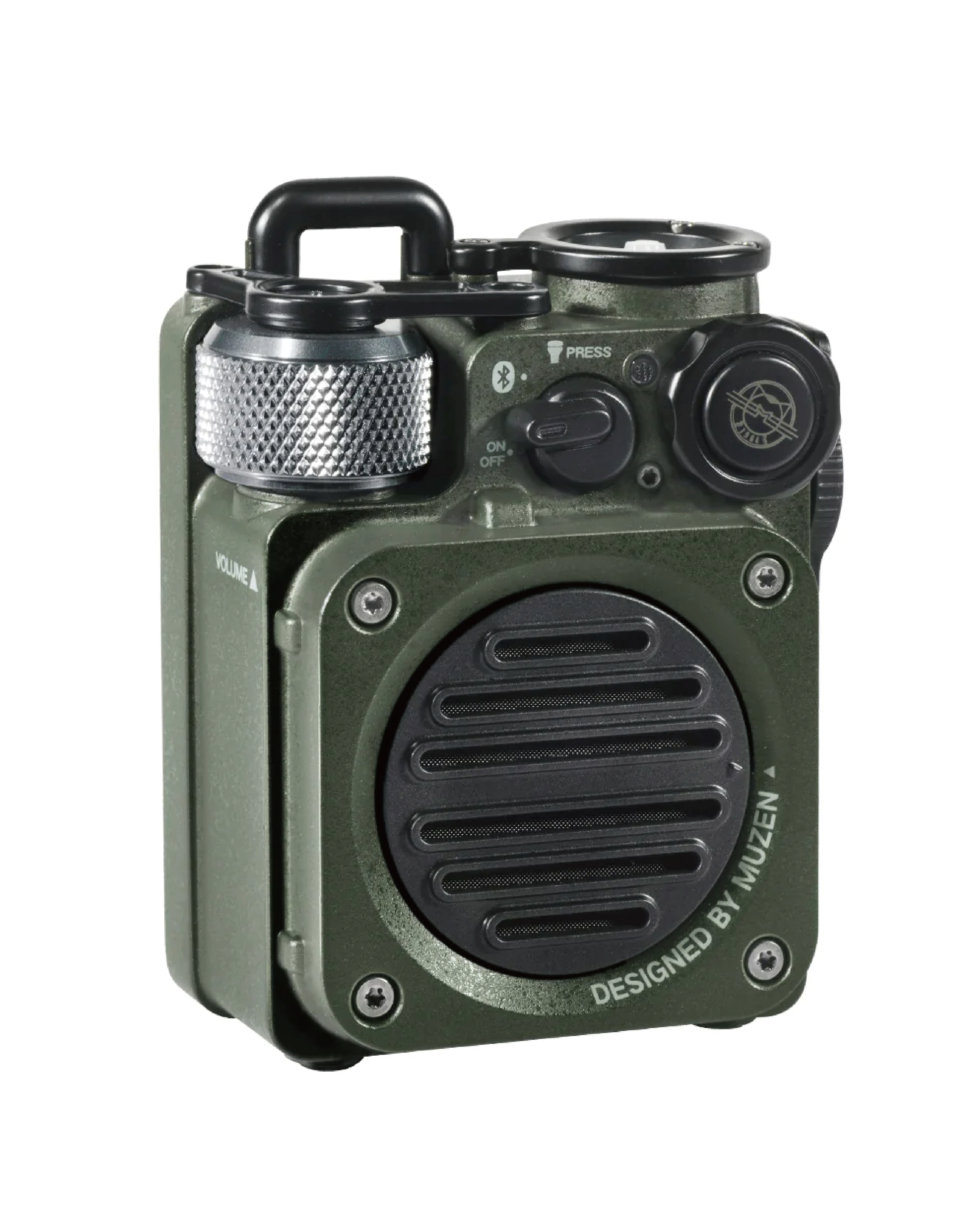 【MUZEN】Wild Mini 戶外越野防水 藍牙喇叭音響 / 軍綠色