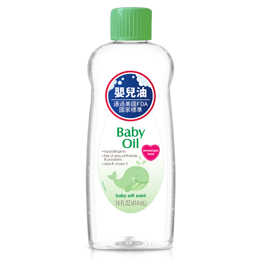 【Lucky Super Soft】維他命E嬰兒油 14oz/414ml