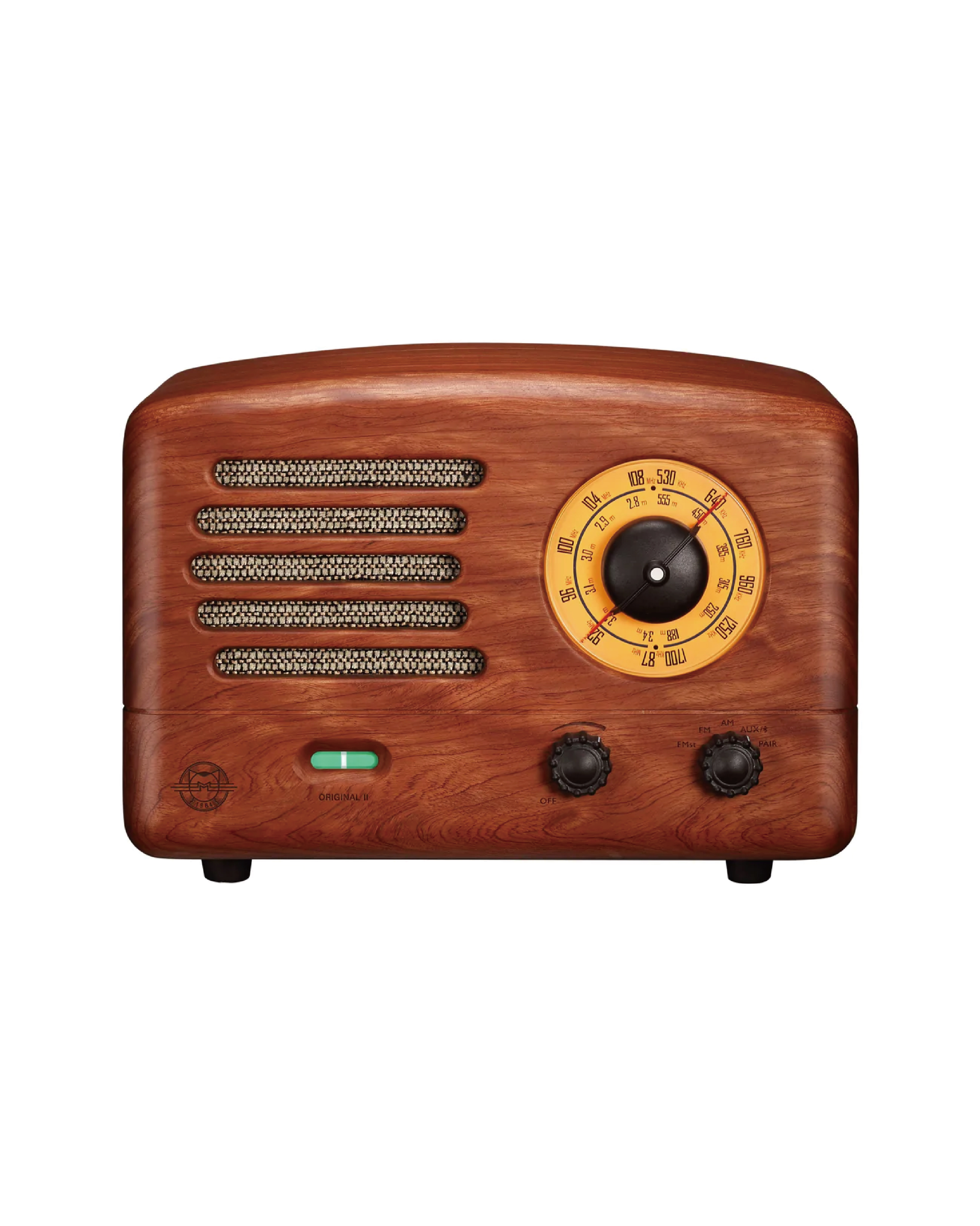 【MUZEN】Original 2 經典復刻藍牙音響收音機 胡桃木