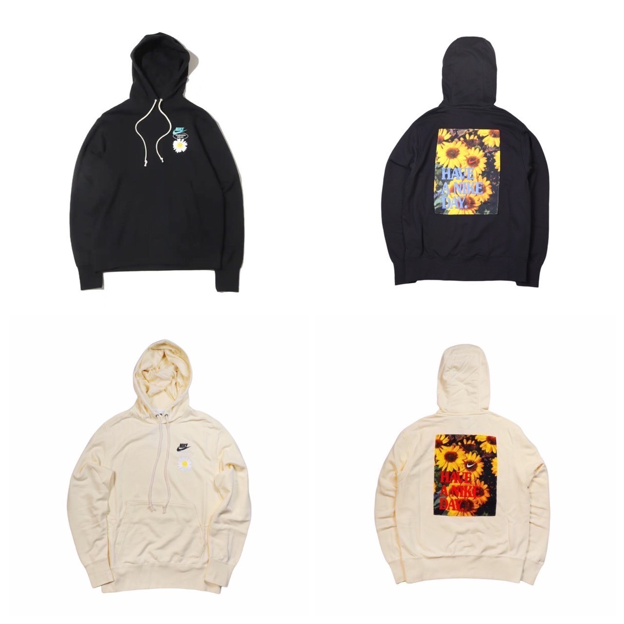 NIKE 小雛菊 刺繡 花卉Logo 帽T