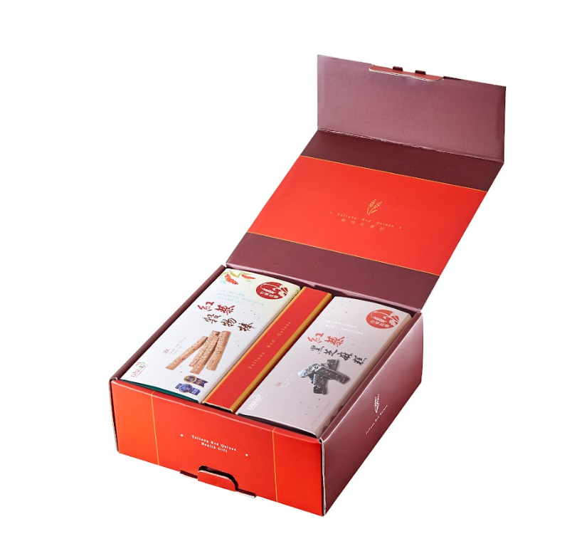 【Djulis德朱利斯】紅藜養生禮盒(黑芝麻糕)