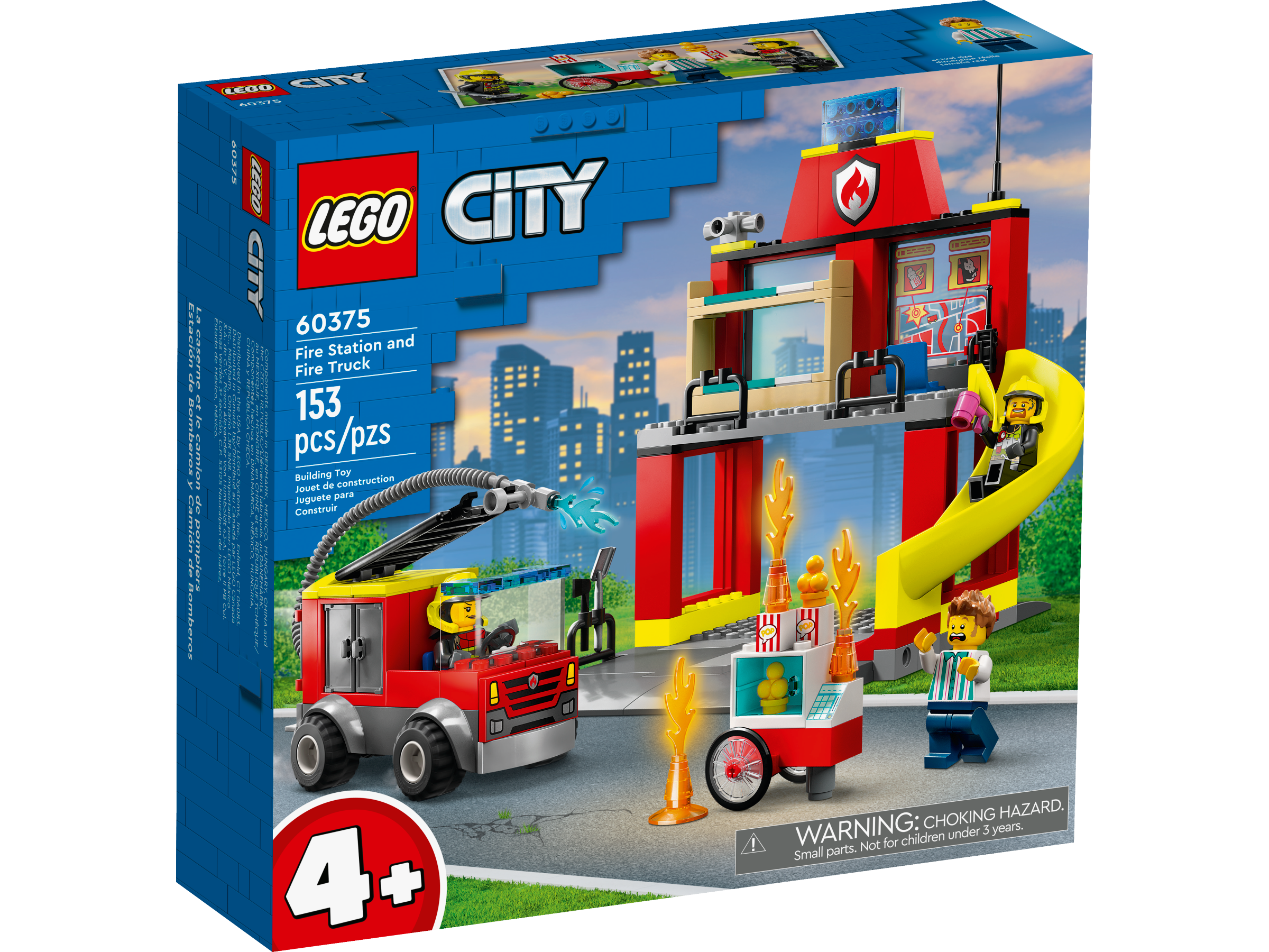 LEGO City 60375 : 消防局和消防車
