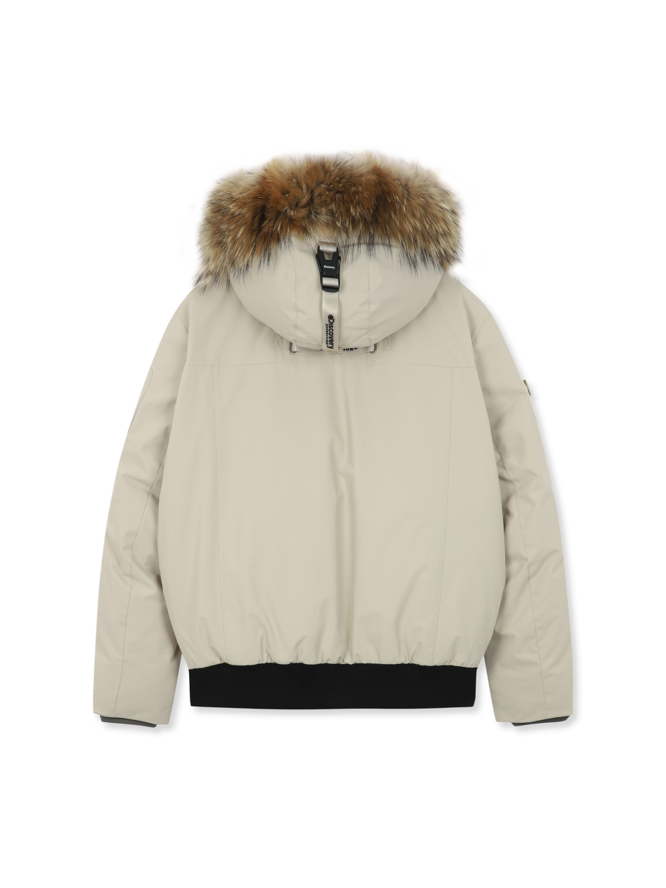 Discovery Milford 男士鵝絨外套 大衣 卡其色 男款