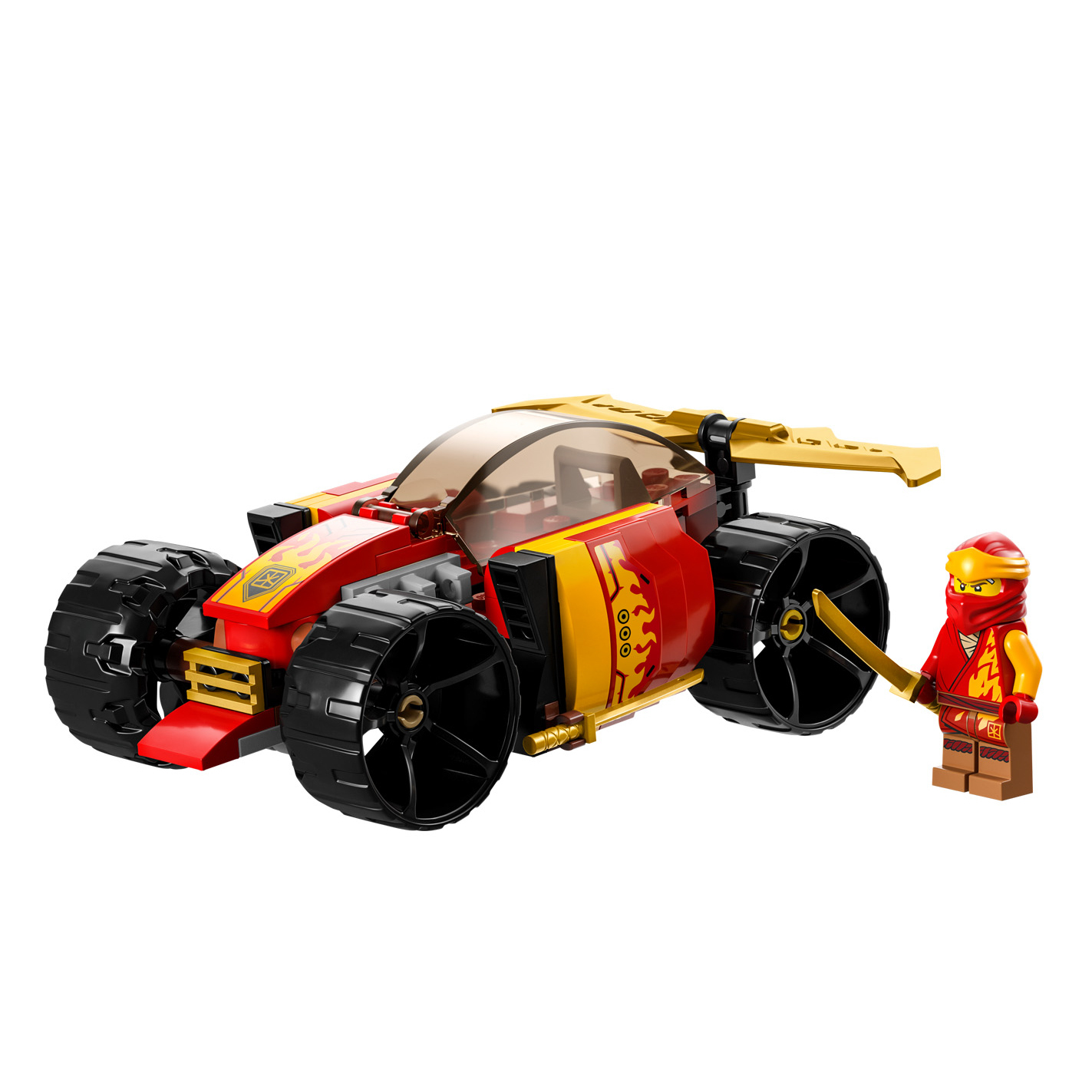 かし様 LEGO 71780 赤地的忍者賽車-進化版旋風忍者®系列