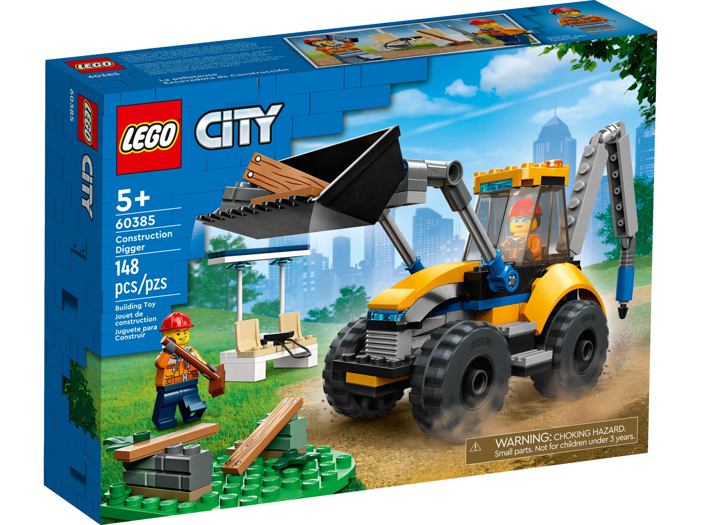 LEGO City 60385 : 施工挖掘機