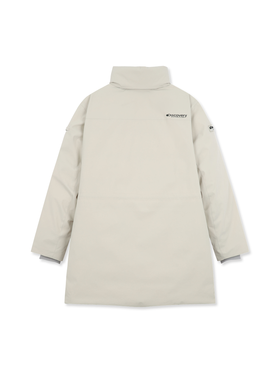 Discovery Stanley 高領 男士鵝絨外套 象牙白 男款