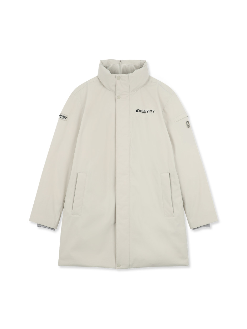 Discovery Stanley 高領 男士鵝絨外套 象牙白 男款