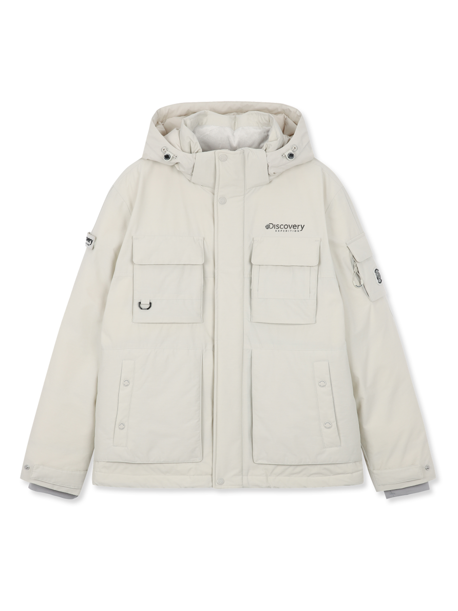 Discovery Fallet Out 男士鵝絨外套 象牙白 男款