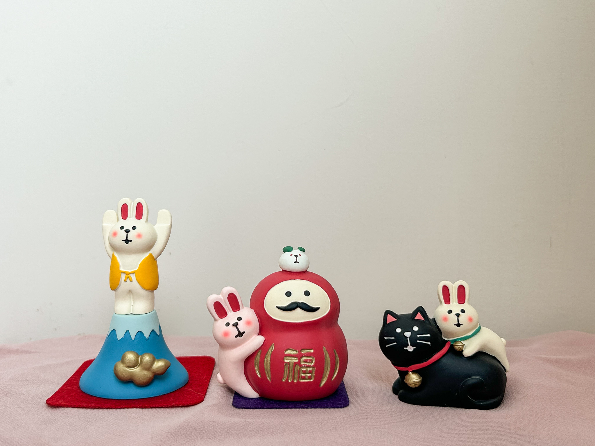 DECOLE  開運福兔 擺飾