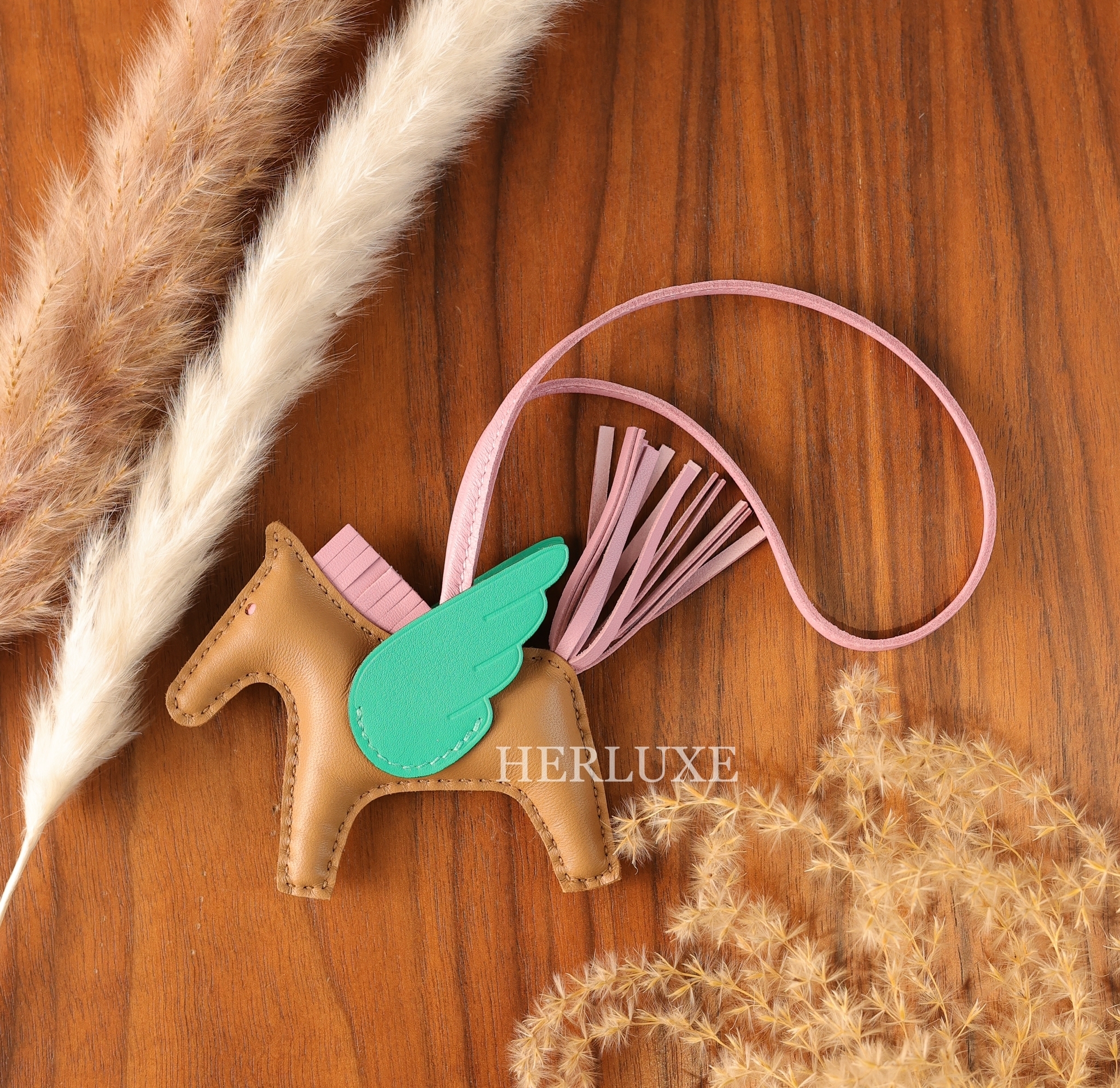 Rodeo pegase pm 0M chai/ X9 mauve sylvestre/ 6W vert menthe