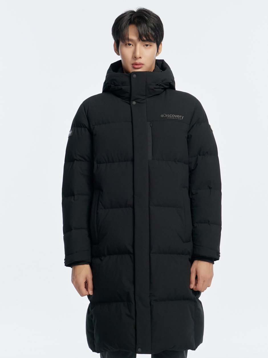 Discovery Leicester G RDS  長版羽絨外套 黑色 男款