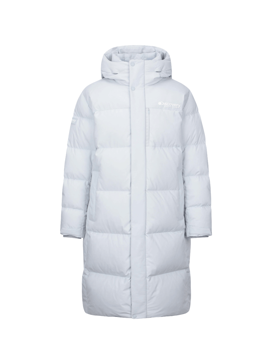 Discovery Leicester G RDS  長版羽絨外套 灰白色 男款