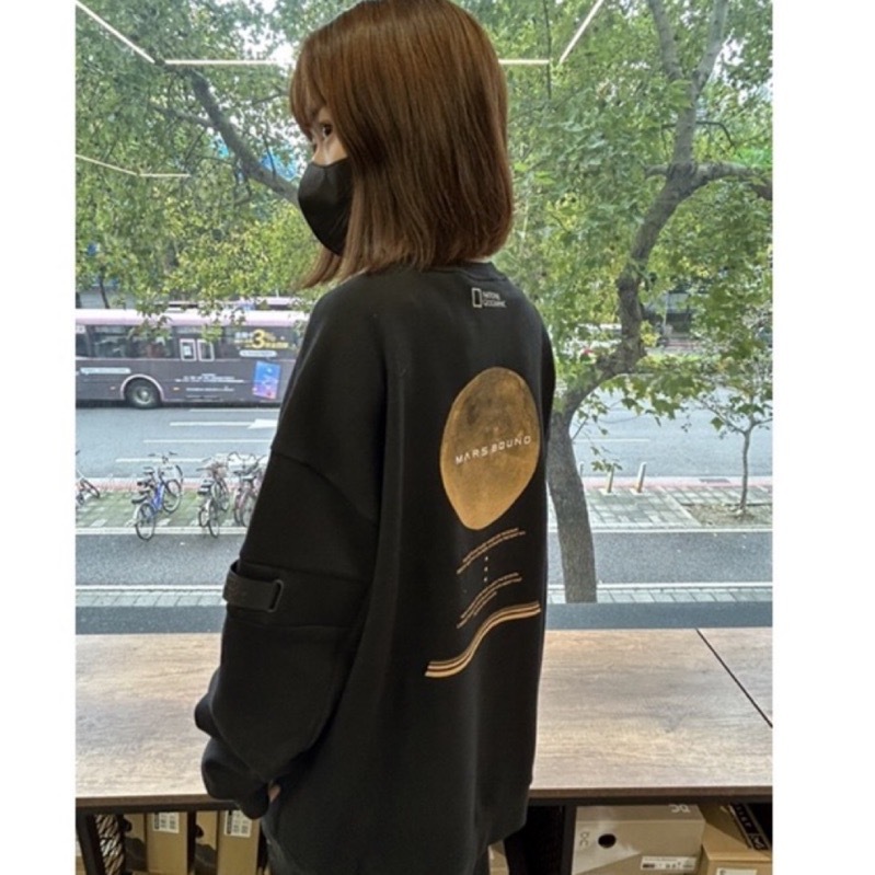 NATIONAL GEOGRAPHIC 國家地理 大學T MARS 火星 臂章 OCT M