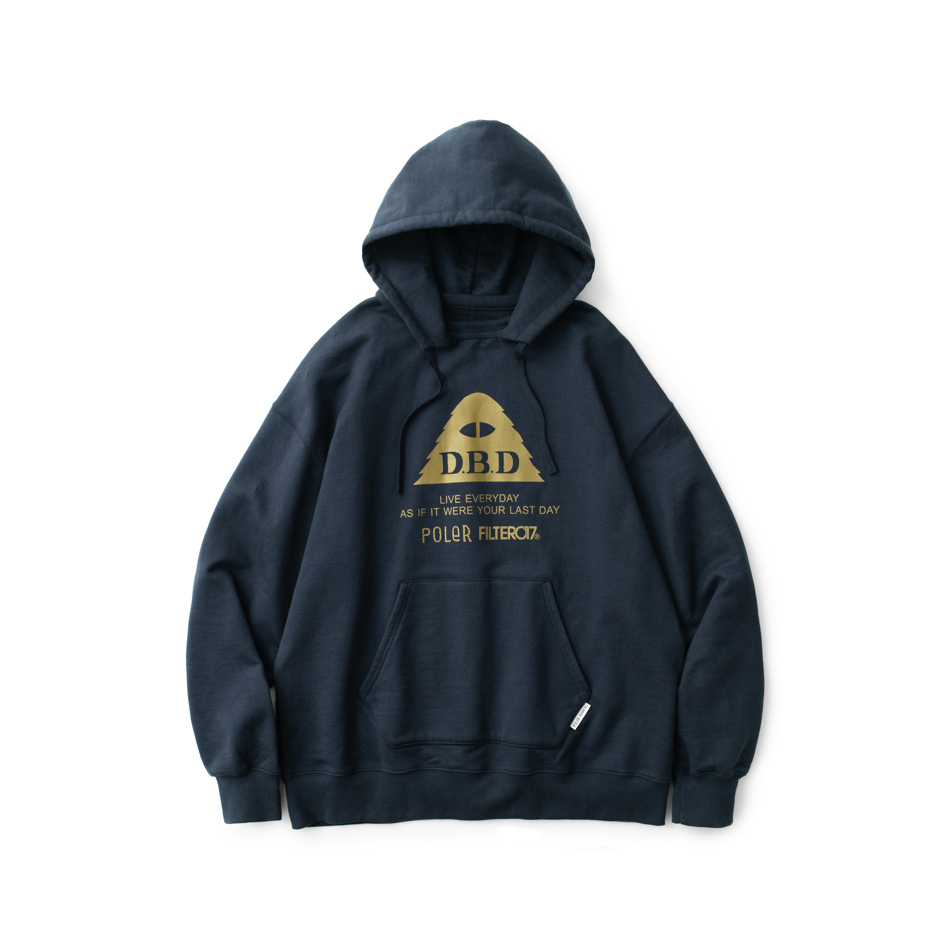 Filter017® X POLeR® D.B.D Logo Hoodie 圖像厚磅復古連帽Tee