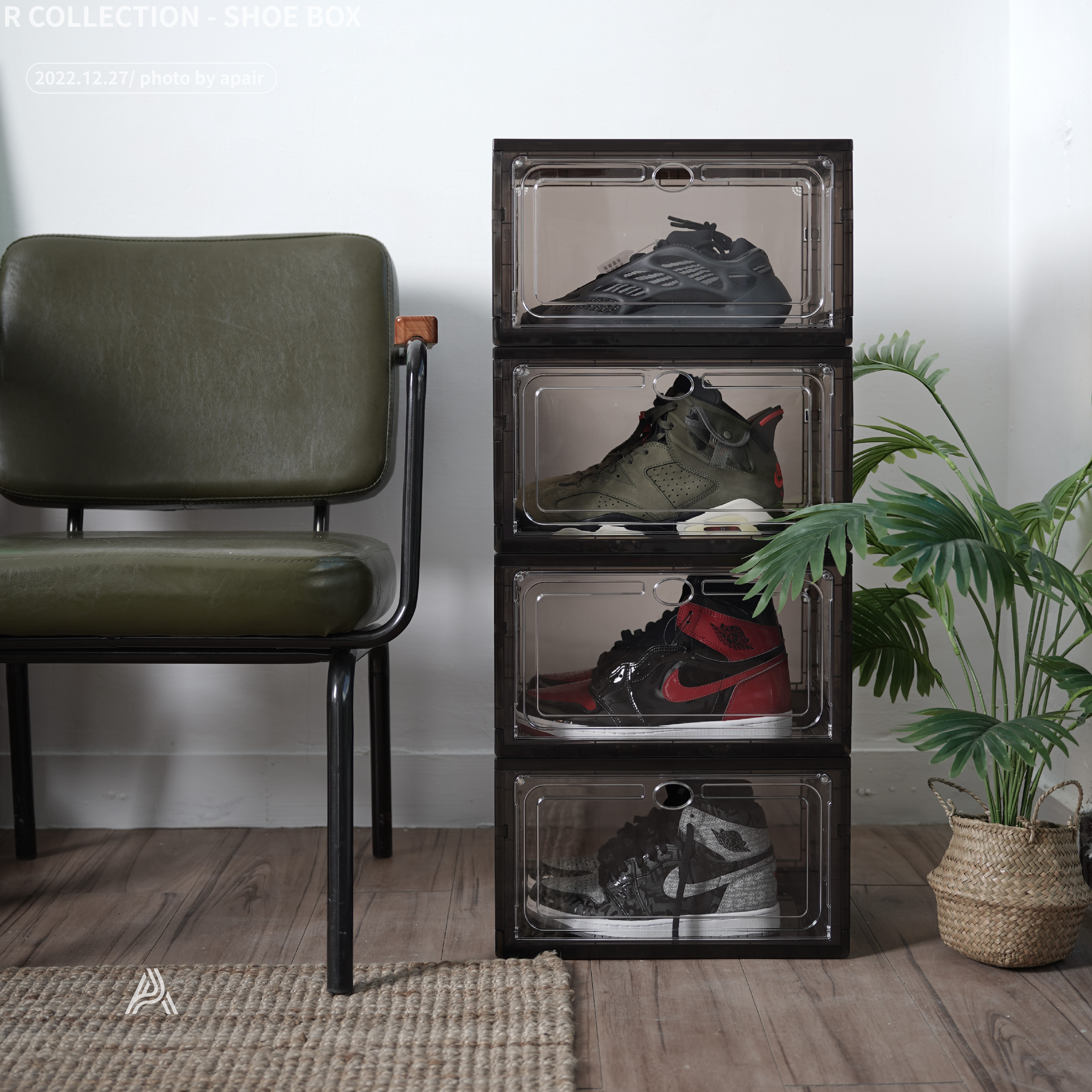 【APAIR】預購 壓克力磁吸鞋盒 三色可選 第八波預購