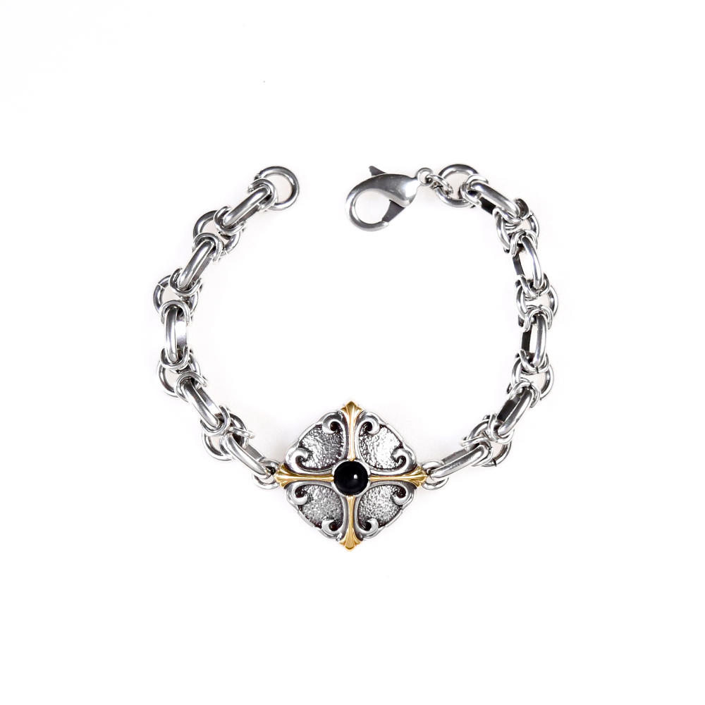 紳士鳶尾花系列 個性手鍊/個性飾品/手鍊 - 現貨