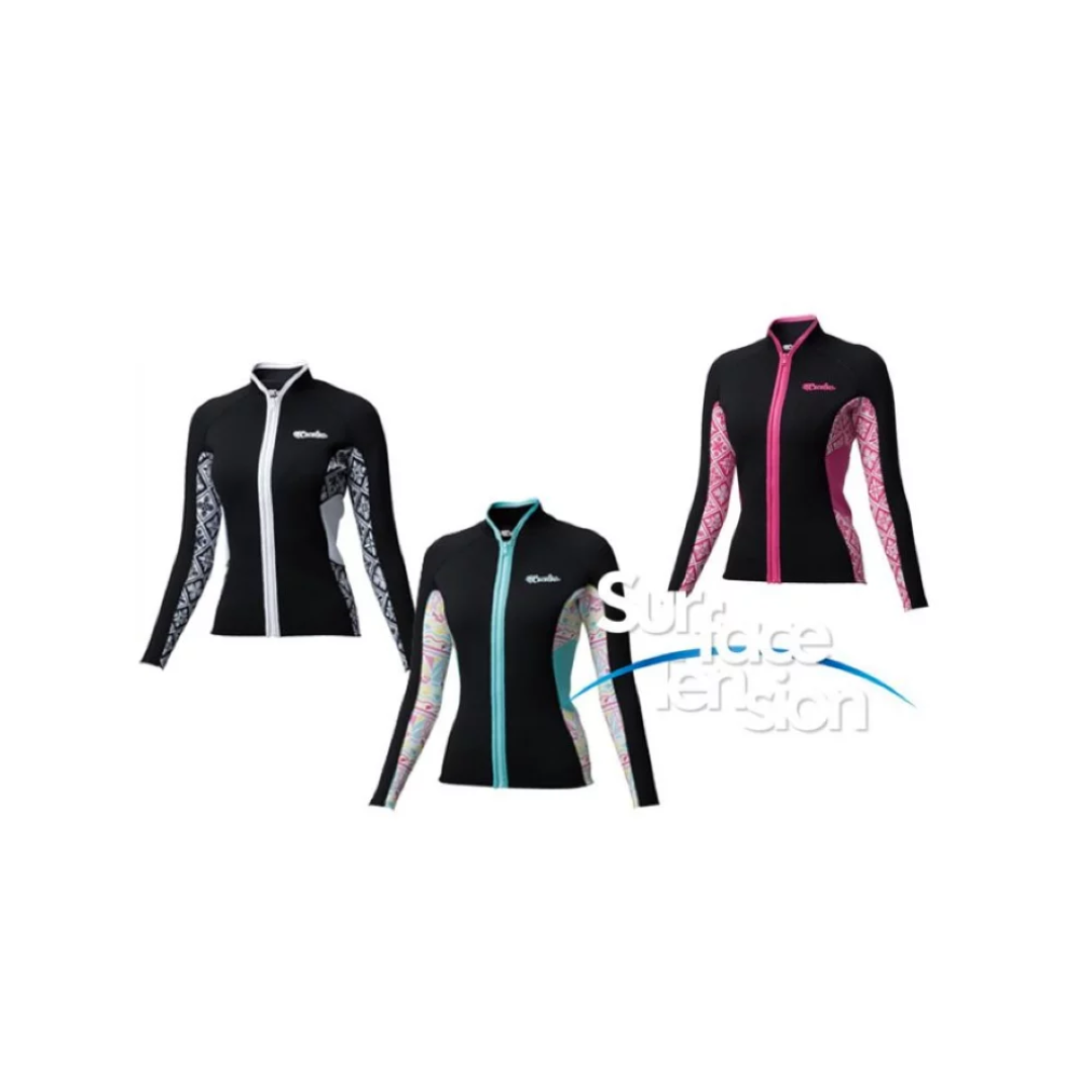 ▲[停產出清] Gull 女 2mm 防寒上衣 GW-6335