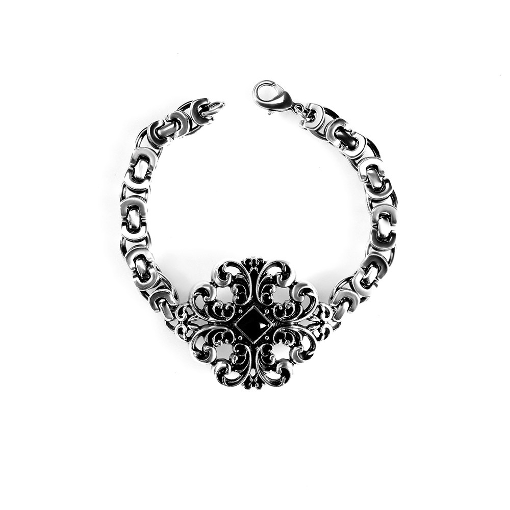 典雅捲紋 個性手鍊/個性飾品/手鍊 - 現貨