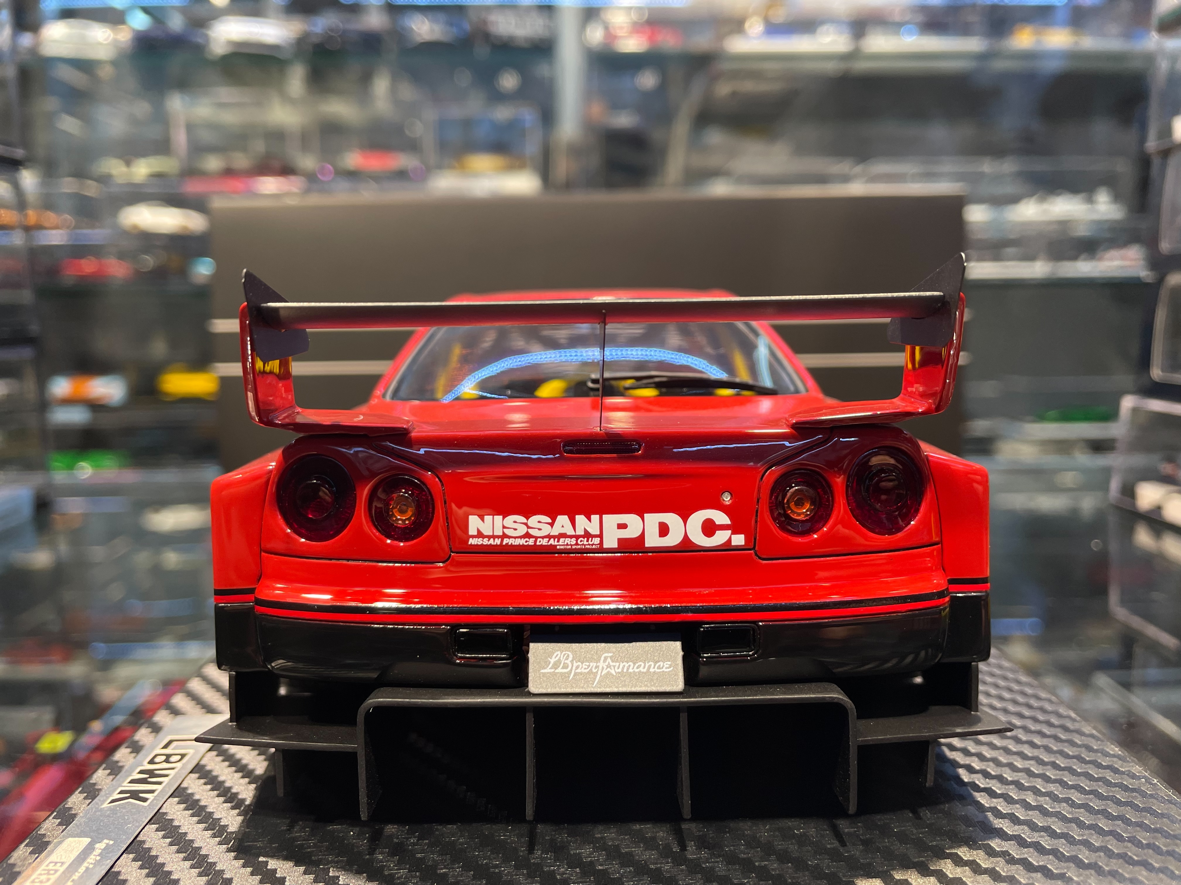 IG2706 LB-ER34 Super Silhouette SKYLINE Red/Black #9