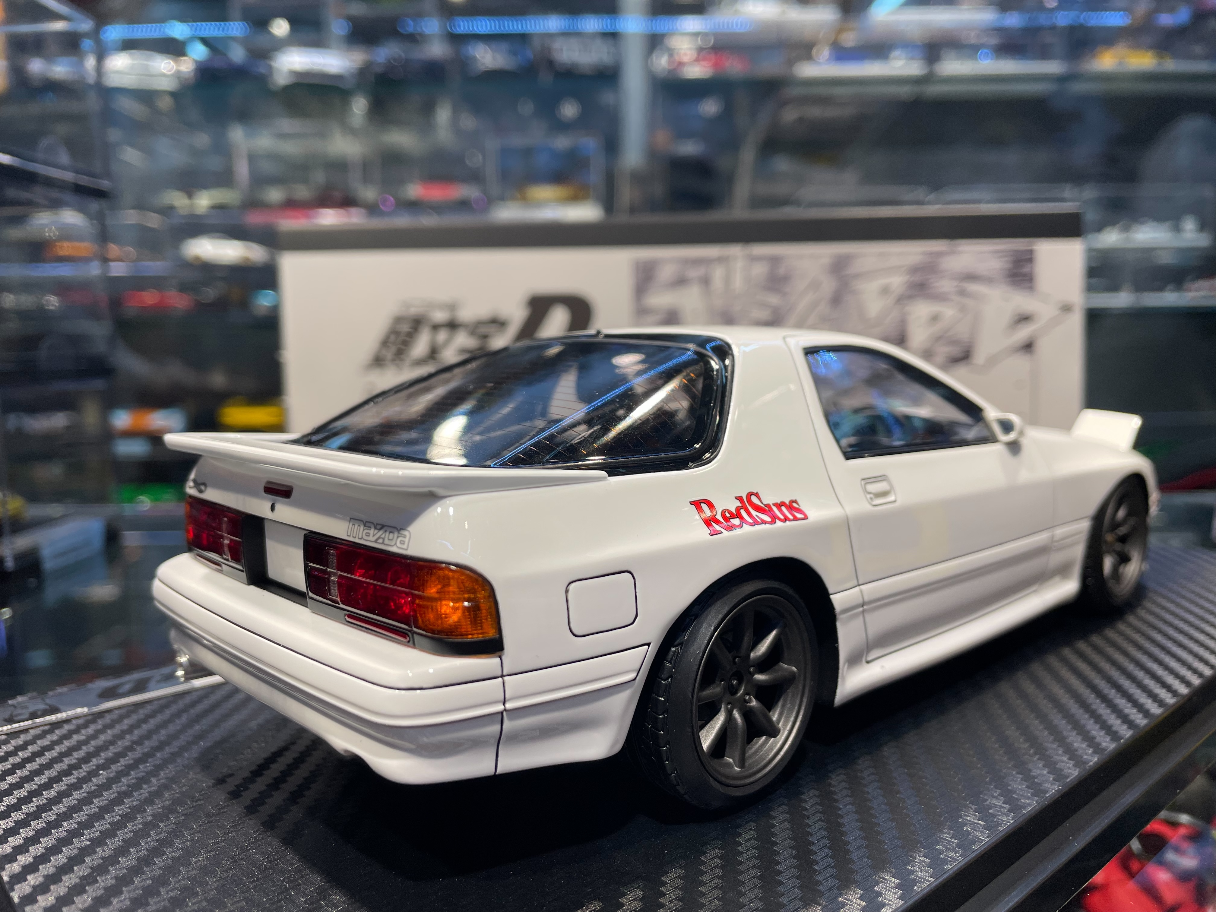 IG2870 INITIAL D Mazda Savanna RX-7 Infini (FC3S) White – ignition model