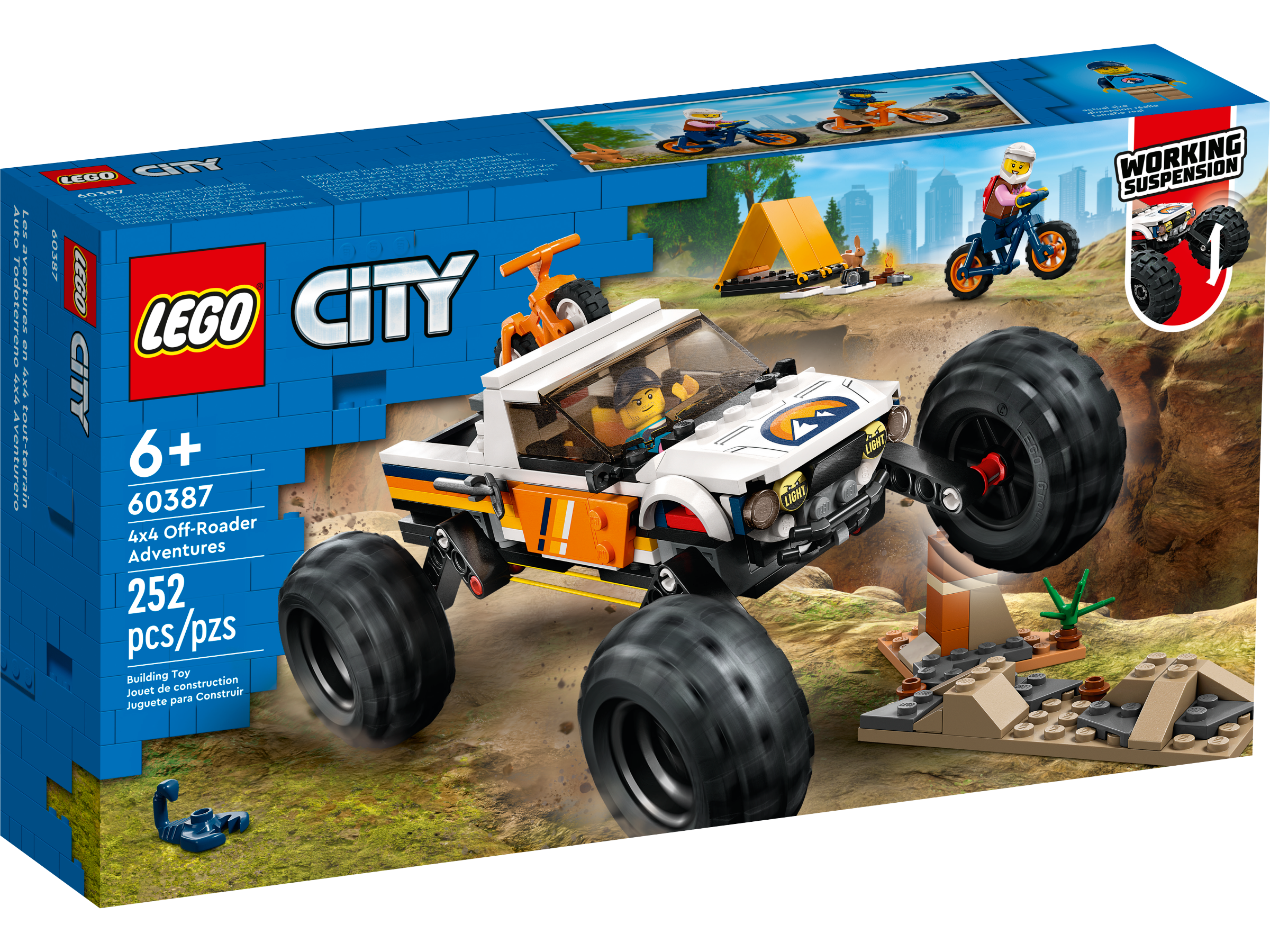 LEGO City 60387 : 4x4 越野車冒險