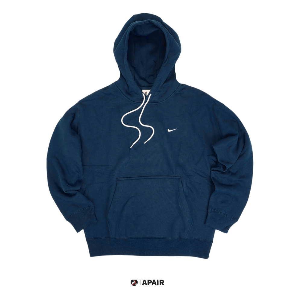 【APAIR】預購 Nike Solo Swoosh Fleece Hoodie 帽T  藍 DA0316-460 /黑 DA0316-010