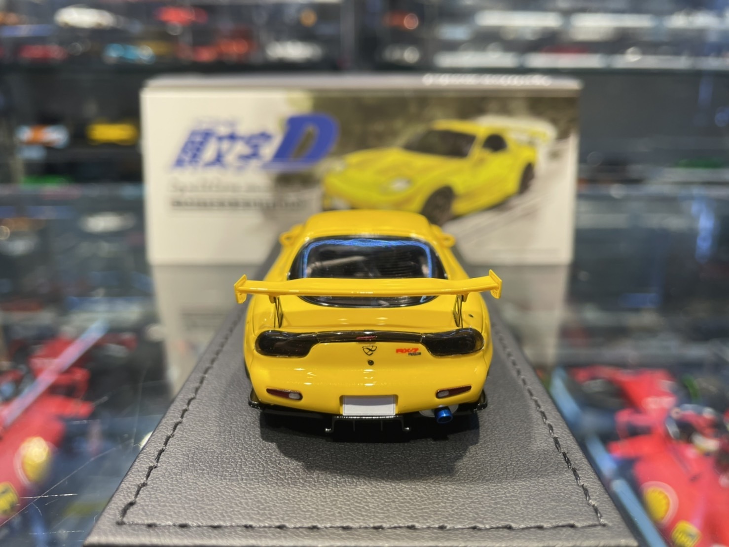 IG2869 INITIAL D Mazda RX-7 (FD3S) Yellow – ignition model