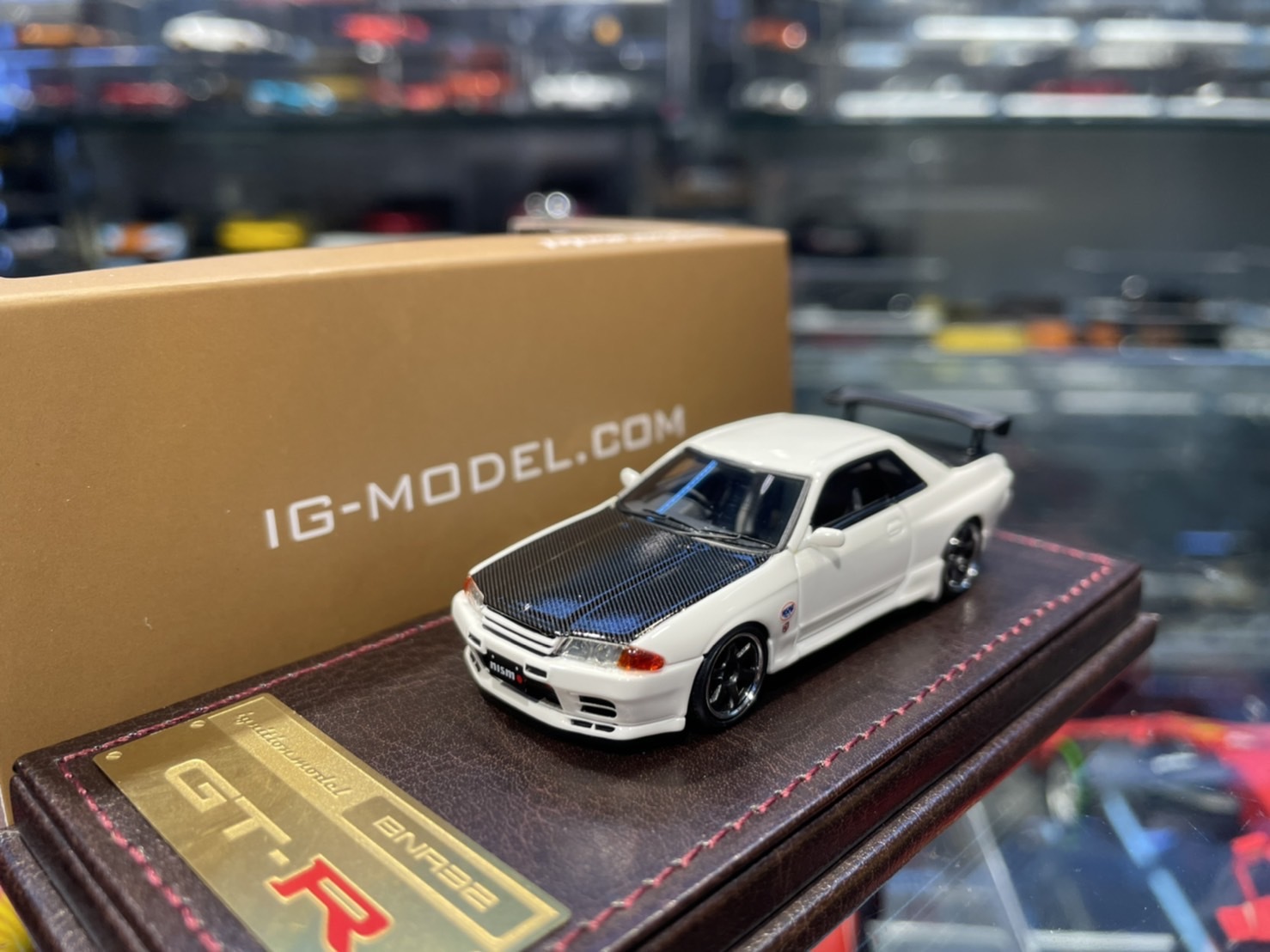 Ignition Model 1/18 BNR32 GT-R nismo 白-