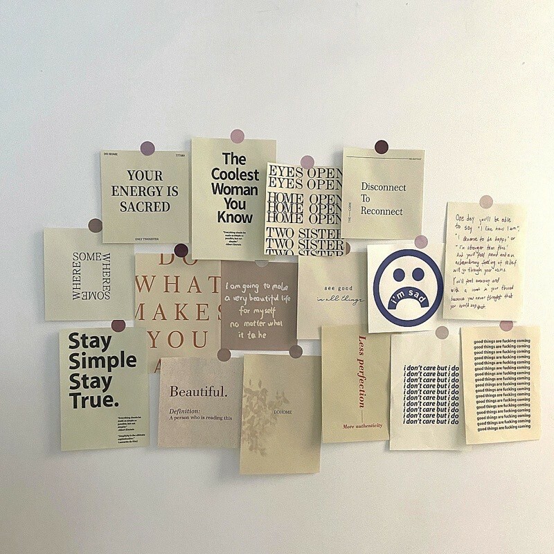 【季節咖啡館】裝飾小卡