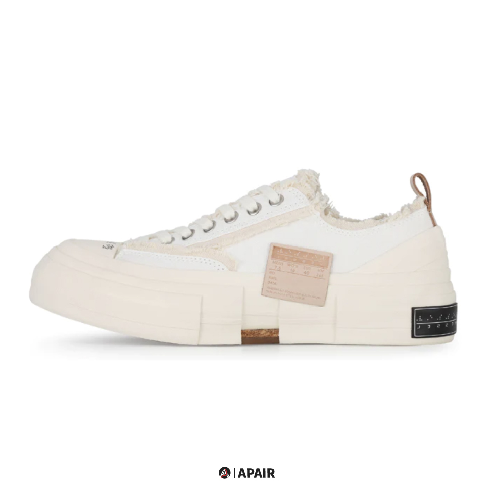 【APAIR】預購 xVESSEL G.O.P. Lows white 解構式帆布鞋 白色 吳健豪品牌