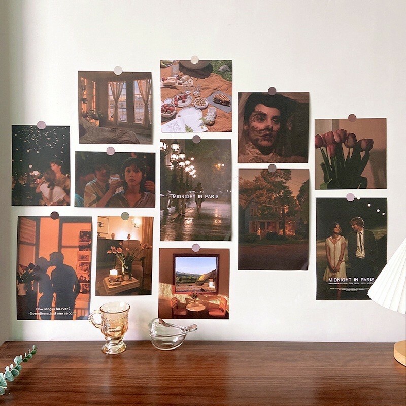 【午夜巴黎電影】裝飾小卡