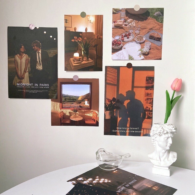 【午夜巴黎電影】裝飾小卡