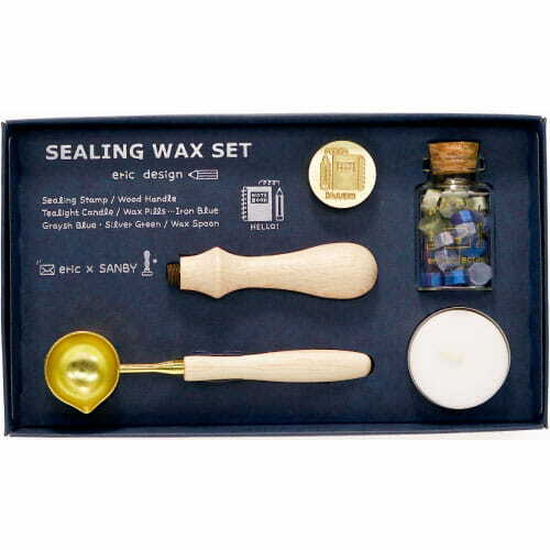 筆記本 封蠟章組合 日本 Sanby x Eric  聯名款