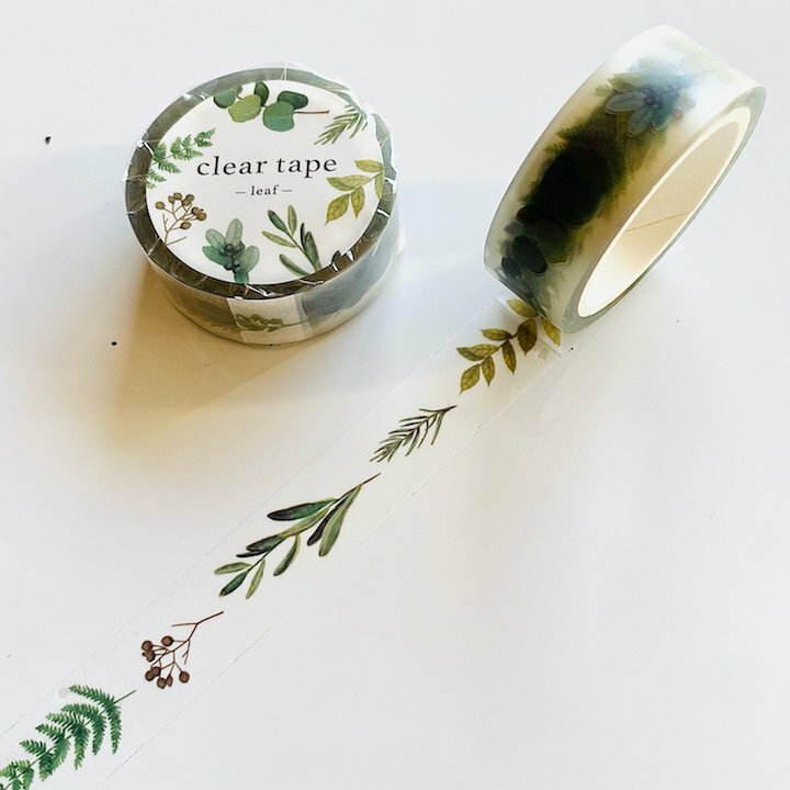 樹葉 PET膠帶｜日本Mind Wave