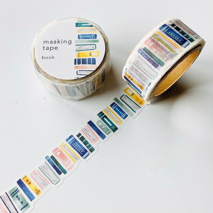 書本 花邊和紙膠帶｜日本Mind Wave