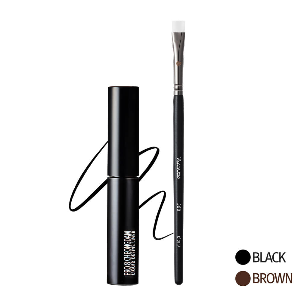 PRO 8 CHEONGDAM Liquid Define Liner (with PICCASSO 300 Eyeliner Set)