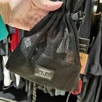 [S] BOYLONDON EAGLE BOY MESH POUCH BAG,BLACK, B93SB1002U89 (SBB170)