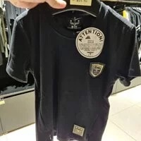 [S] BOYLONDON KID TSHIRT,BLACK/GOLD, B92TS1006K0059 (SBB171)