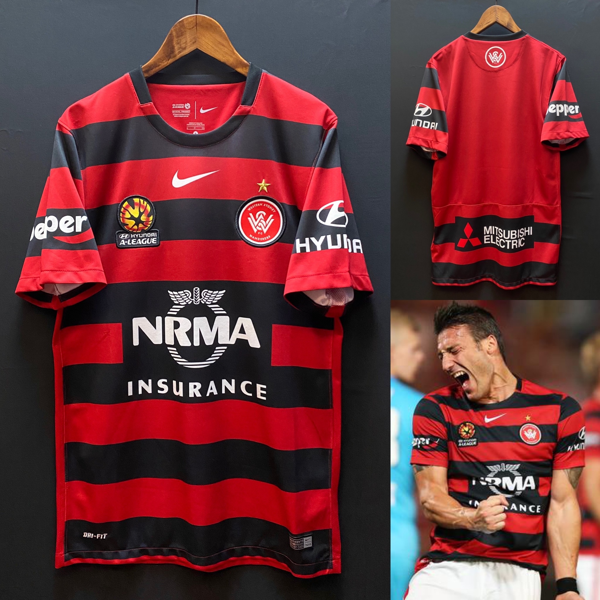 西悉尼流浪者 2015 Nike 主場球衣