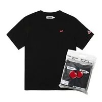 [S] MODERNWORKS KIRSH SMALL CHERRY HALF SLEEVE T-SHIRT,BLACK, KFKQMCTR505M-BKA [FINAL SALE] (SMW86)