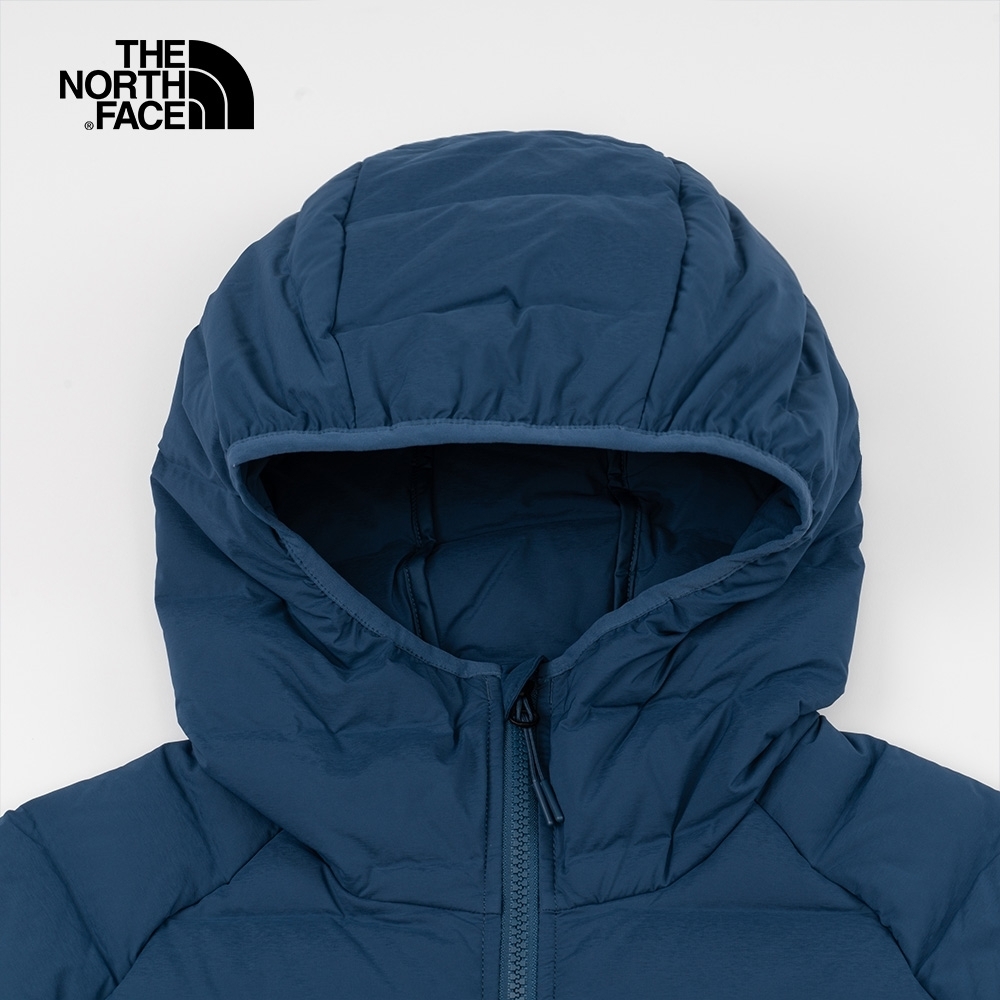 代購 THE NORTH FACE男 防潑水 可打包羽絨外套 藍 DEC-