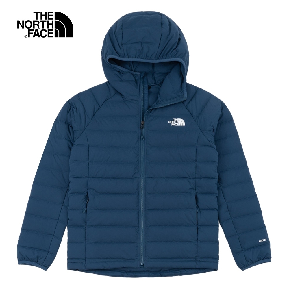 代購 THE NORTH FACE男 防潑水 可打包羽絨外套 藍 DEC-