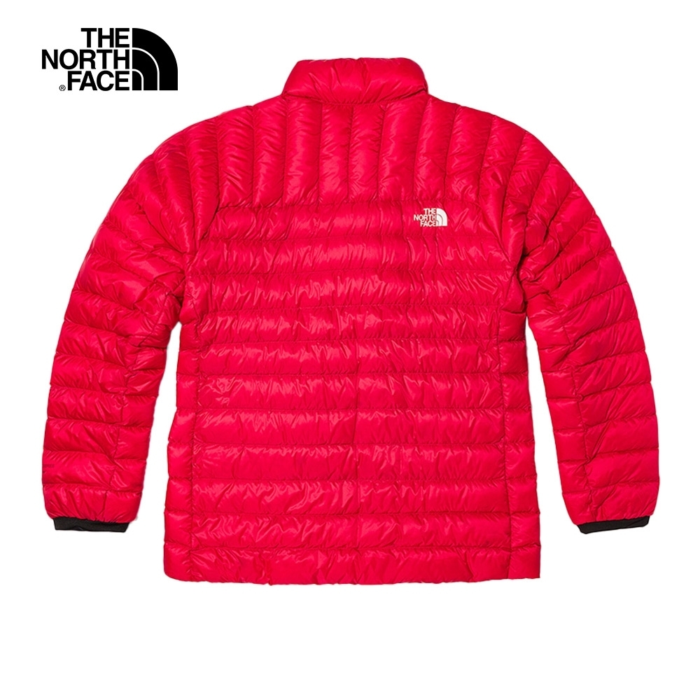 代購 THE NORTH FACE男 防風防潑水 可打包羽絨外套 紅 DEC-
