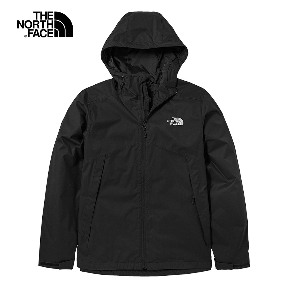 代購 THE NORTH FACE 男 防水透氣連帽衝鋒衣 黑 DEC-